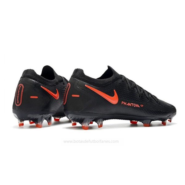 Nike Phantom GT Elite FG Negro X Rojo Chile Negro Rojo Gris